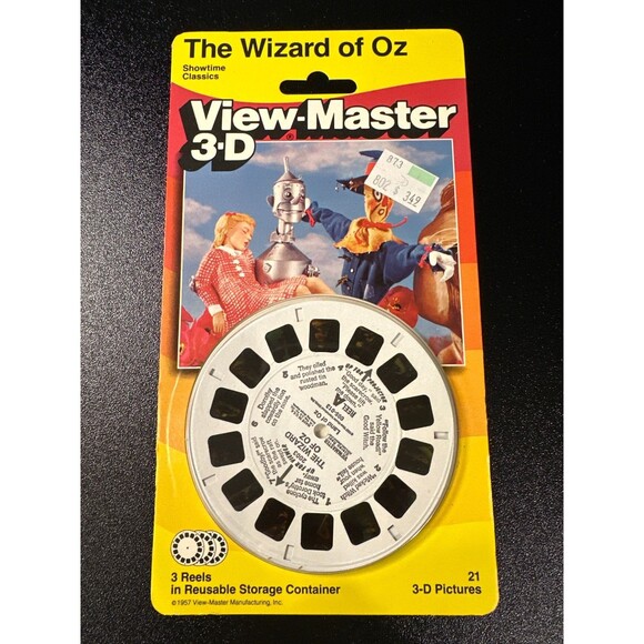Vintage 1988 View-Master 3-D Showtime Classics – The Wizard of Oz – Sealed - Picture 1 of 6